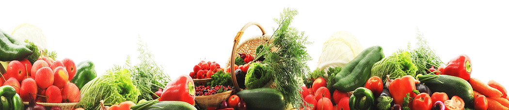 Скинали для кухни - белый фон, овощи, перец, перцы, болгарские, болгарский, сладкий, сладкие, капли, корзина, корзинка, корзинки, корзины, укроп, капуста, ягоды, смородина, кабачок, баклажан, помидоры, томаты, морковь, яблоки, яблоко, лук